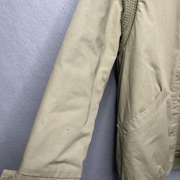 Mulberry Street Vintage 2-Piece Jacket With Vest Wool Blend Plaid Beige Size 11/ - Picture 5 of 16